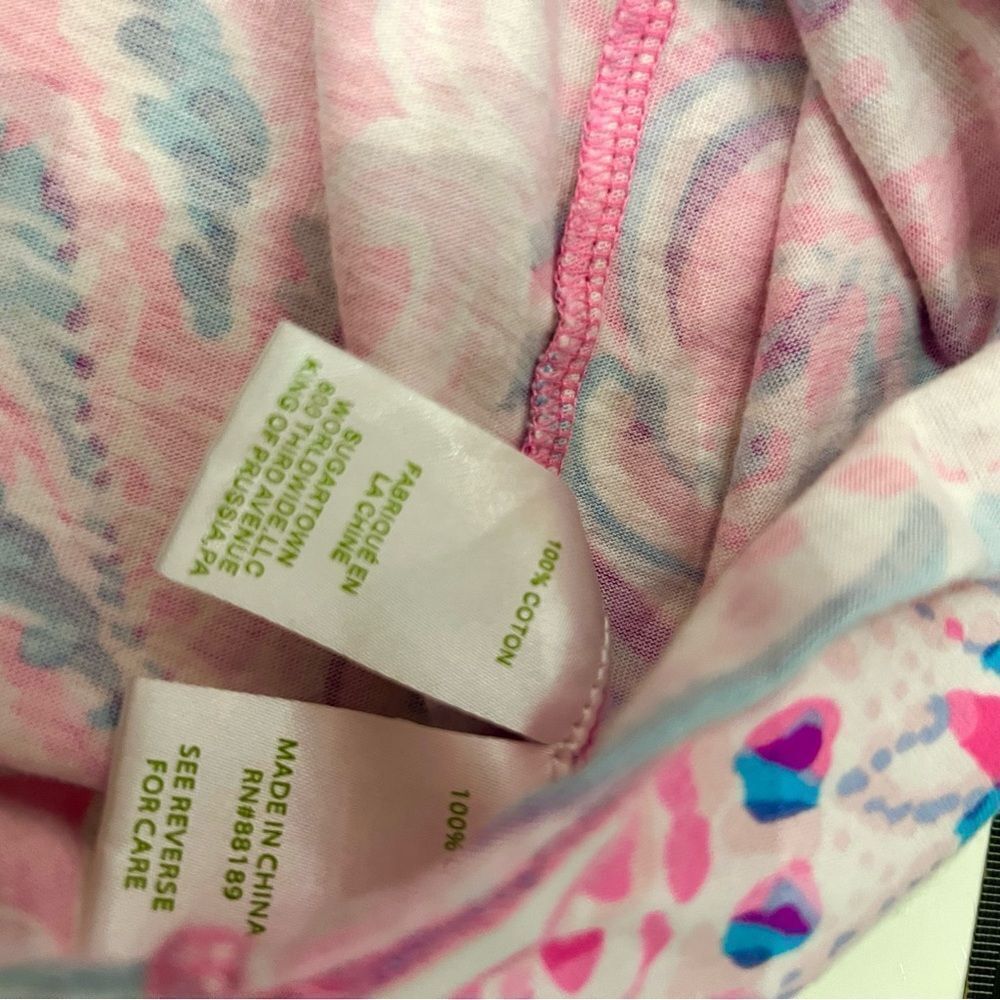 Lilly Pulitzer Neon Don’t Be Jelly Evalyn Swing Dress in Prosecco Pink - Picture 9 of 11